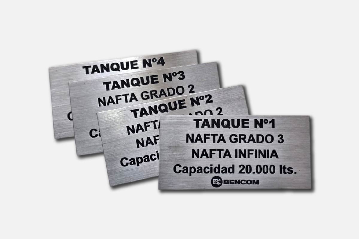 Chapas identificadoras