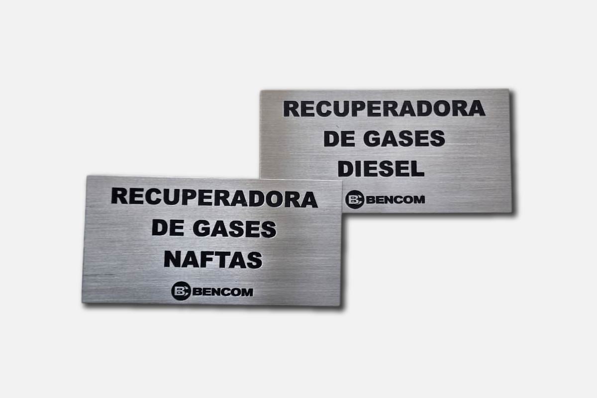 Chapas identificadoras